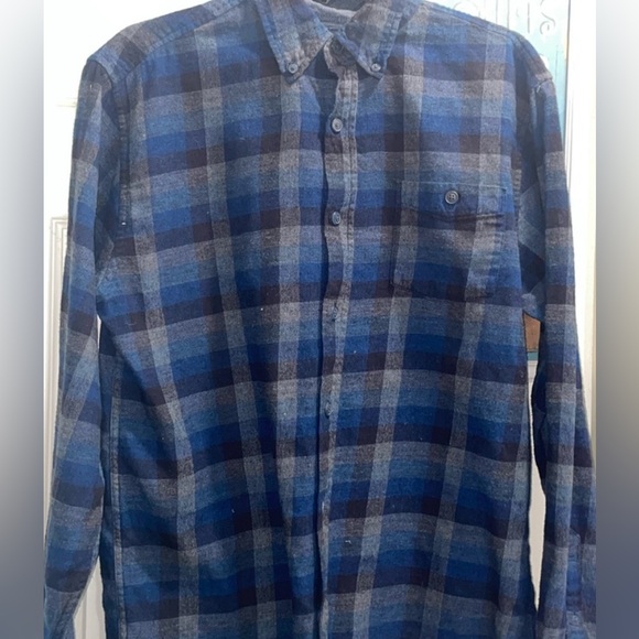 Original Weather Proof Vintage Other - Preowned Original Weather Proof Vintage Flannel Size Medium Dark Blue Color.